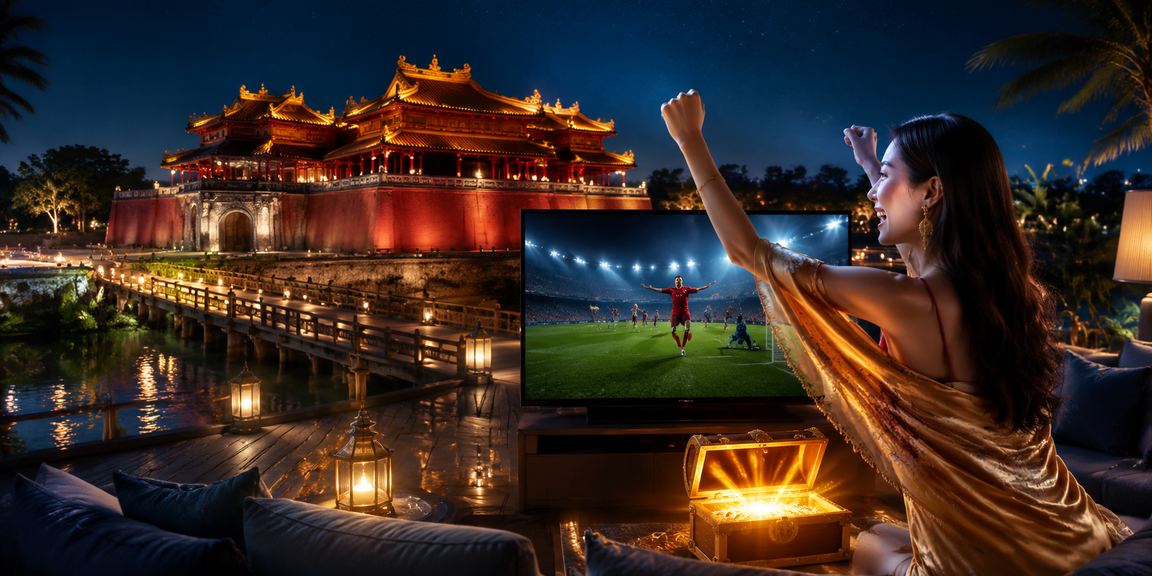 Người hâm mộ bóng đá Huế theo dõi trận đấu và nghiên cứu kèo cá cược thể thao