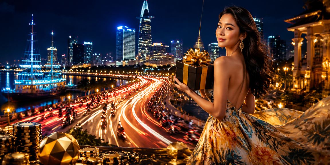 Không gian giải trí casino trực tuyến với các bàn baccarat và roulette live tại Việt Nam